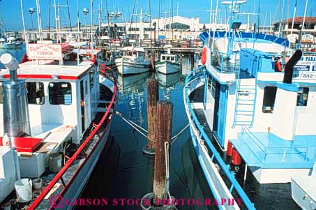 Stock Photo #10629: keywords -  attraction bay boat boats california fishermans fishing francisco harbor harbors horz marina marinas san tourist waterfront wharf