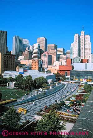 Stock Photo #7823: keywords - america american architecture buena building buildings business california center cities city cityscape cityscapes developed downtown francisco gardens modern new open park plaza population san skyline skylines urban us usa vert yerba