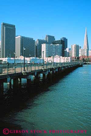 Stock Photo #7824: keywords - america american architecture bay building buildings business california center cities city cityscape cityscapes developed dock docks downtown francisco modern new pier population san skyline skylines urban us usa vert wharf wharfs