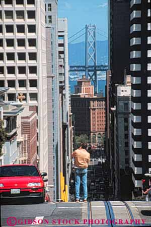 Stock Photo #10637: keywords -  buildings california cities city downtown francisco hill man men of photo photograph photographer photography san street streets takes top tourist tourists traffic traveler urban vert