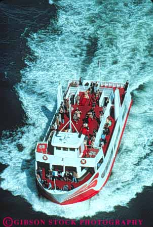 Stock Photo #10659: keywords - aerial aerials bay boat boats california elevated francisco overhead passenger passengers san ship shipping ships sightseeing tour tours transportation vert view water