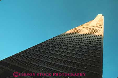 Stock Photo #10694: keywords - abstract architecture building buildings california design evening francisco high horz landmark landmarks modern office rise san shape shapes style tall transamerica triangle triangles