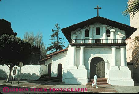 Stock Photo #10714: keywords -  adobe american architecture building buildings california church churches dolores francisco historic history horz landmark landmarks mexican mission missions old reconstruct reconstructed reconstruction reconstructions replica replicas replicated replication san site sites spanish tradition traditional
