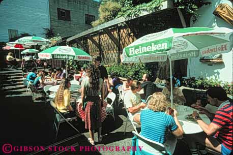 Stock Photo #10734: keywords - and bar cafes california chestnut dine dining francisco grill horz outdoor outside san street summer