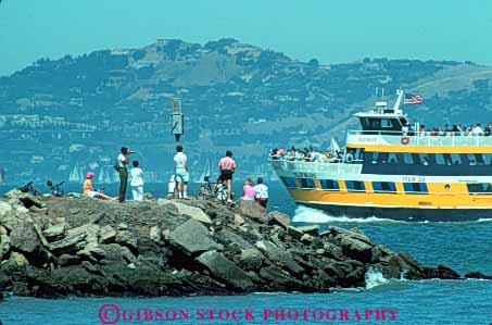 Stock Photo #10736: keywords -  boat boats california francisco fun green horz jetty marina outdoor outside people play recreation relax relaxing rock san summer tour tours