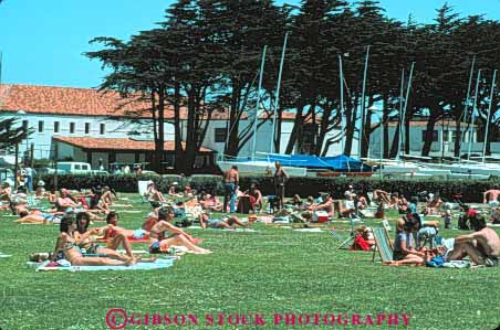 Stock Photo #10737: keywords - california francisco fun green horz marina outdoor outside people play recreation relax relaxing san summer sunbath sunbathers sunbathing tan tanning warm