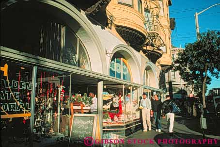 Stock Photo #10764: keywords - ashbury business california district francisco fronts haight horz neighborhood neighborhoods san store stores street streets