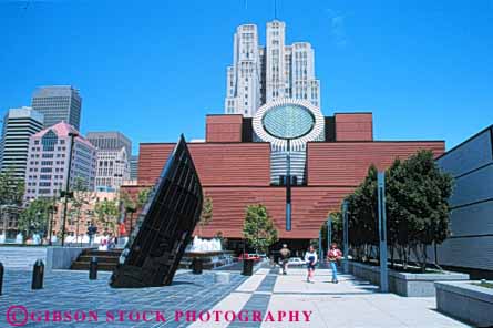 Stock Photo #10773: keywords - and architecture art buena california cities city design development downtown francisco gardens geometric geometrical geometry horz modern museum new of plaza plazas renewal san style urban yerba