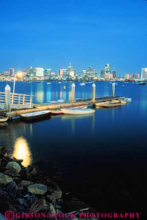 Stock Photo #7796: keywords -  america american architecture boat boats building buildings business california center cities city cityscape cityscapes dark diego dock downtown dusk evening harbors high lights marina marinas modern new office rise san skyline skylines sunset urban usa vert water