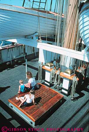 Stock Photo #9353: keywords - bay california child children deck diego historic india mother of parent san ship ships single star vert waterfront with