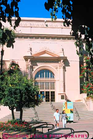 Stock Photo #9418: keywords -  balboa california city diego history municipal museum museums natural nature park parks public san science vert