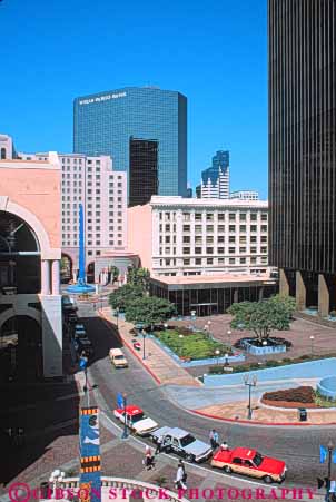 Stock Photo #9424: keywords -  building buildings california center city diego downtown horton plaza san street streets urban vert