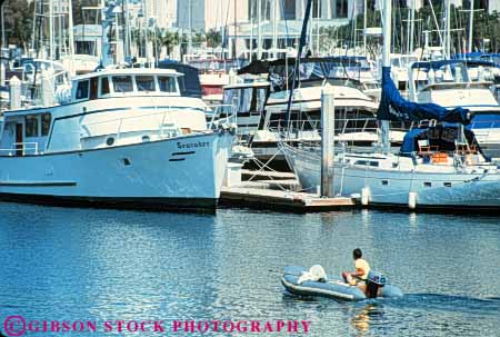 Stock Photo #9447: keywords - bay boat boating boats california diego harbor harbors horz in inflatable marina marinas motorboat outboard san summer water yacht yachts