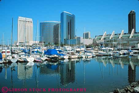 Stock Photo #9448: keywords - bay boat boating boats california diego embarcadero harbor harbors horz marina marinas san summer water yacht yachts
