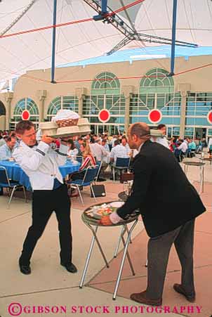 Stock Photo #9456: keywords -  architecture building buildings business california career center centers convention conventions design diego food hall job jobs lunch luncheon meeting modern municipal new occupation people public san serve servers service style vert vocation waiter work workers working works