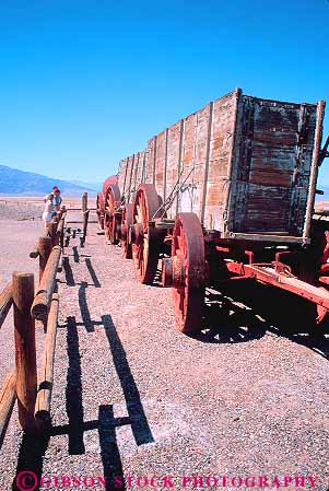 Stock Photo #12280: keywords - abandon abandoned arid borax california climate climatology death desert deserts dry exhibit habitat harmony historic history hot national park parks people remains sunny valley valleys vert wagon wagons warm weathered