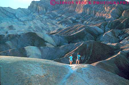 Stock Photo #12282: keywords -  arid california climate climatology death desert deserts dry erode eroded eroding erosion habitat horz hot national park parks pattern people point ridge ridges shadow shadows sunny texture valley valleys warm zabriskie