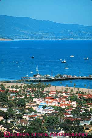 Stock Photo #7817: keywords -  america american architecture barbara building buildings business california center cities city cityscape cityscapes coast coastal developed dock docks downtown marine maritime modern new ocean pier piers population santa sea seashore shore shoreline skyline skylines urban us usa vert water waterfront wharf wharfs