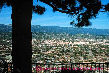 Stock Photo #7818: keywords - america american architecture barbara building buildings business california center cit cities cityscape cityscapes downtown horz modern new population santa skyline skylines urban us usa y