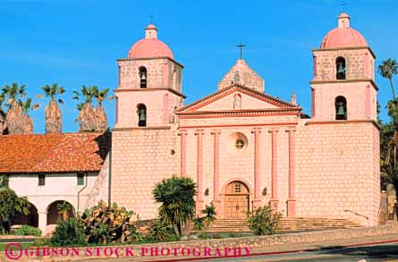 Stock Photo #9850: keywords -  adobe american architecture attraction barbara building buildings california church churches design heritage historic history horz mexican mission missions old reconstruct reconstructed reconstruction restoration restore restored santa site sites spanish style tourist vintage