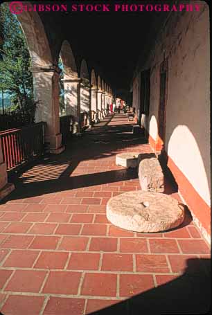 Stock Photo #9854: keywords -  adobe american architecture attraction barbara building buildings california church churches design grinding heritage historic history mexican mission missions old reconstruct reconstructed reconstruction restoration restore restored santa site sites spanish stones style tourist vert vintage