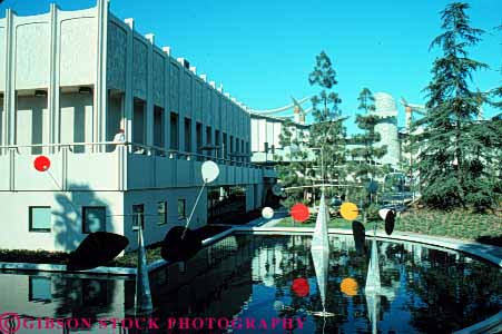 Stock Photo #8393: keywords - angeles art california garden horz los museum museums of pond sculpture sculptures