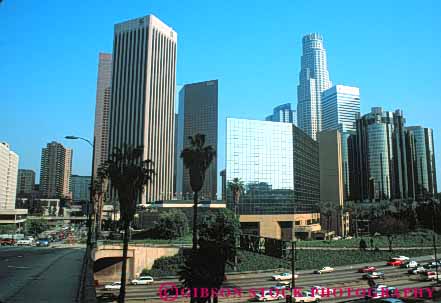 Stock Photo #7806: keywords -  america angeles architecture building buildings business california center cities city cityscape cityscapes downtown high horz los modern new office rise skyline skylines urban usa