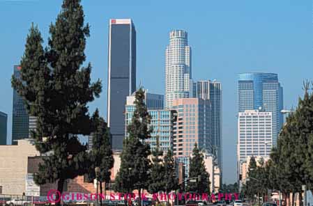 Stock Photo #7807: keywords -  america angeles architecture building buildings business california center cities city cityscape cityscapes downtown high horz los modern new office rise skyline skylines urban usa