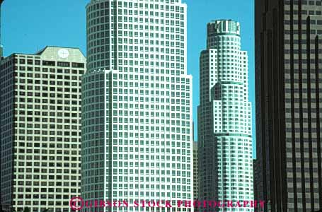 Stock Photo #8415: keywords -  angeles building buildings california center city core downtown horz los office urban windows
