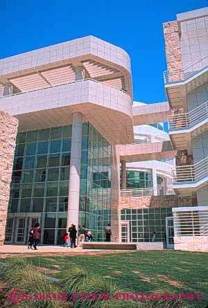 Stock Photo #8431: keywords - angeles architecture art attraction beige building buildings california center clean contemporary getty los masonry modern museum museums ne new sto tourist vert white