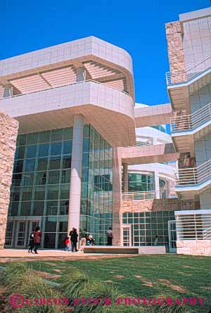 Stock Photo #8431: keywords -  angeles architecture art attraction beige building buildings california center clean contemporary getty los masonry modern museum museums ne new sto tourist vert white