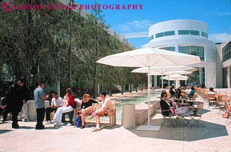 Stock Photo #8438: keywords -  angeles architecture art attraction beige building buildings cafe california center clean contemporary courtyard dine dining getty guest guests horz los masonry modern museum museums new outdoor outside relax relaxed relaxing shade stone table tables tourist umbrella umbrellas white
