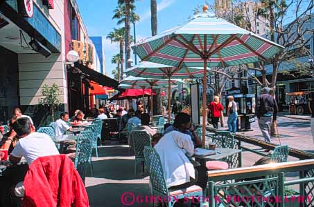 Stock Photo #9840: keywords - beach beaches boulevard cafe cafes california coast coastal horz mall malls monica pedestrian plaza plazas santa seashore shop shopper shopping shore shoreline street streets third