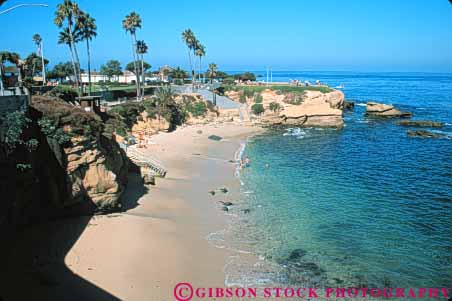 Stock Photo #9485: keywords - beach beaches california coast coastal cove destination diego family horz jolla la leisure ocean play recreation resort resorts san sand sea seashore shore shoreline summer surf swimming travel vacation water