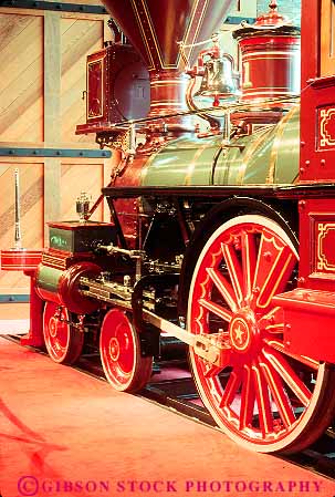 Stock Photo #11364: keywords -  antique antiques california cities city display displays equipment exhibit exhibits heavy historic iron locomotive machinery metal museum museums old pieces rail railroad railroading railroads refurbish refurbished restore restored sacramento shiny state steam train trains transportation vert vintage