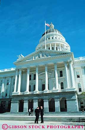 Stock Photo #7854: keywords -  america american architecture building buildings california capitol center cities city cityscape cityscapes downtown new sacramento state urban us usa vert
