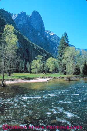 Stock Photo #9951: keywords -  alpine beach california cliff cliffs cut environment forest forests geologic geological geology glacial glacier glaciers granite landscape merced mountain mountains mt mtn mtns national nature park parks people river rivers scenery scenic scour sierra summer tree trees valley valleys vert wild wilderness yosemite