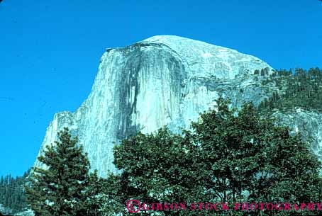 Stock Photo #9976: keywords -  alpine batholith california cliff cliffs cut dome environment face geologic geological geology glacial glacier granite half horz landmark landmarks landscape mountain mountains mt mtn mtns national nature park parks scenery scenic scour sierra steep wild wilderness yosemite