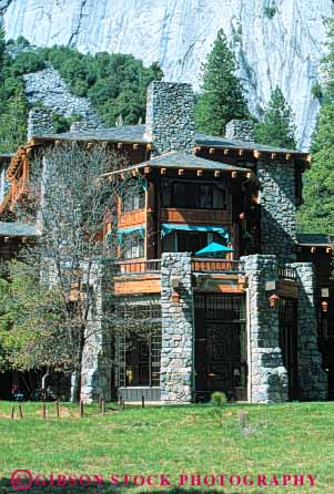 Stock Photo #9998: keywords -  ahwahnee architecture building buildings california classic design hotel hotels landmark landmarks lodge lodges mountain national old park parks rustic stone style timber vert vintage yosemite