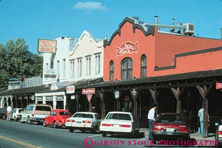 Stock Photo #10007: keywords - california calistoga country horz in main napa store stores street town towns valley wine