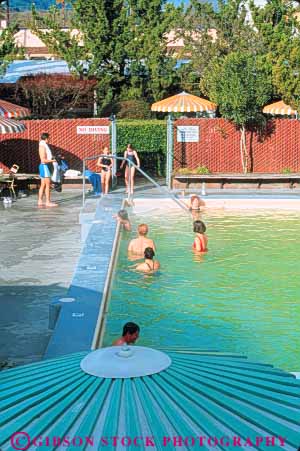 Stock Photo #10011: keywords - california calistoga country hot napa people pool pools resort resorts spa spas spring springs swim swimming valley vert water wine