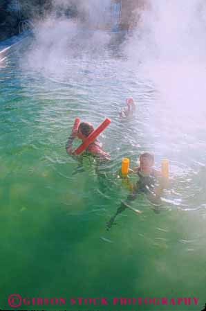 Stock Photo #10012: keywords -  california calistoga child children country hot in mist napa play playing pool pools resort resorts spa spas spring springs steam swim swimming valley vapor vert water wine