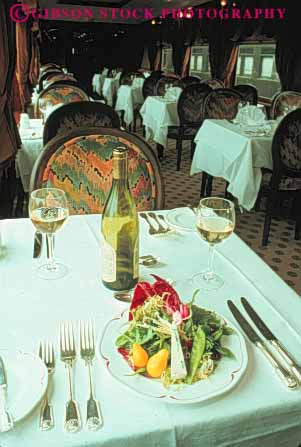 Stock Photo #10019: keywords -  attraction california dine dining napa railroad railroads restaurant salad table tour tourist tourists tours train trains transport transportation valley vert wine