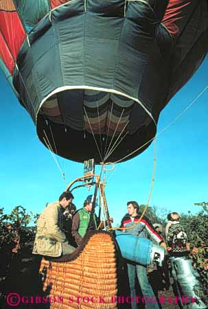 Stock Photo #10027: keywords - air attraction balloon balloons california elevate elevated flight float fly flying hot napa over preparations recreation see sight sport tour tourist tours valley vert vineyards