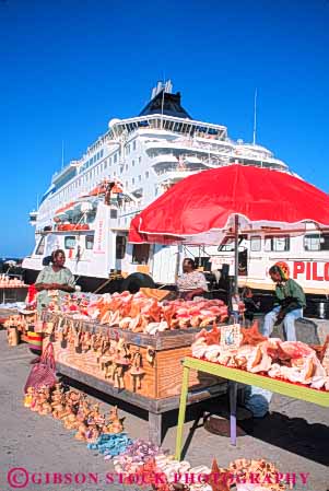 Stock Photo #10206: keywords -  bahamas caribbean craft crafts cruise destination destinations harbor harbors nassau native ocean port resort resorts sea sell sellers selling shell shells ship ships souvenir souvenirs sunny sunshine travel tropic tropical tropics vacation vendor vendors vert warm women