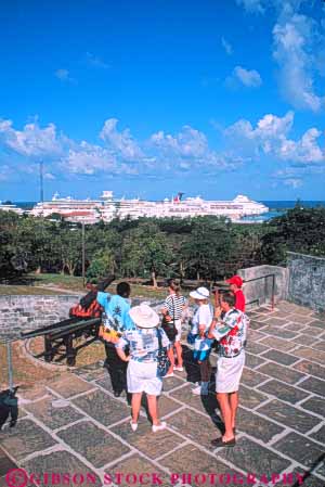 Stock Photo #10221: keywords - bahamas caribbean destination destinations fincastle fort forts ft ft. guided historic history nassau ocean resort resorts sea site sunny sunshine tour tourist tourists tours travel traveler travelers tropic tropical tropics vacation vert warm