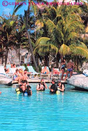 Stock Photo #10252: keywords -  adult atlantis bahamas caribbean class classes destination destinations dive diving education in island islands learn nassau paradise pool pools recreation resort resorts scuba sport sports sunny sunshine swim swimming travel tropic tropical vacation vert warm