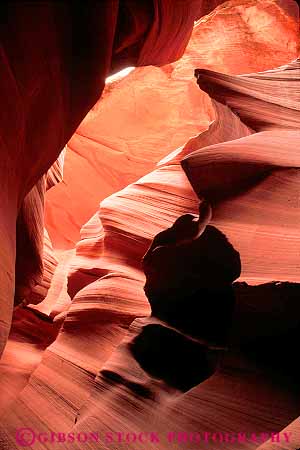 Stock Photo #12796: keywords -  abstract abstraction antelope arizona canyon canyons deep deposit deposition erode eroded erodes eroding erosion formation formations geologic geological geology layer layered layers natural nature page red rock sandstone sculpted sculptures sediment sedimentary slot southwest steep strata stratum vert wall walls warm