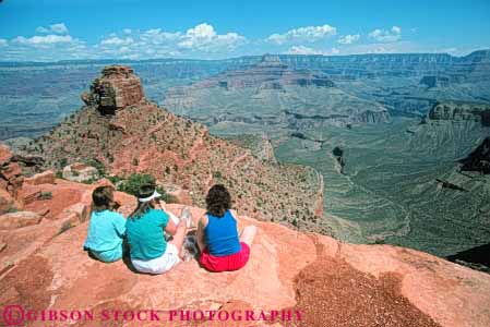 Stock Photo #10120: keywords - arizona canyon canyons colorado earth erode eroded eroding erosion famous geologic geological geology grand hike horz kaibab landmark landmarks national outdoor outside park parks people rim river rock science south southwest strata trail west western women