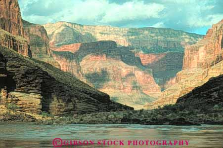 Stock Photo #10146: keywords -  arizona canyon canyons colorado earth erode eroded eroding erosion exposure exposures geologic geological geology grand horz landscape layer layers national park parks river rivers rock rocks scenery scenic science southwest strata stratum west western